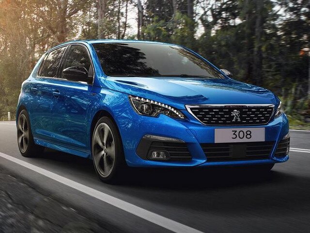 Kompaktwagen PEUGEOT 308 – Frontansicht